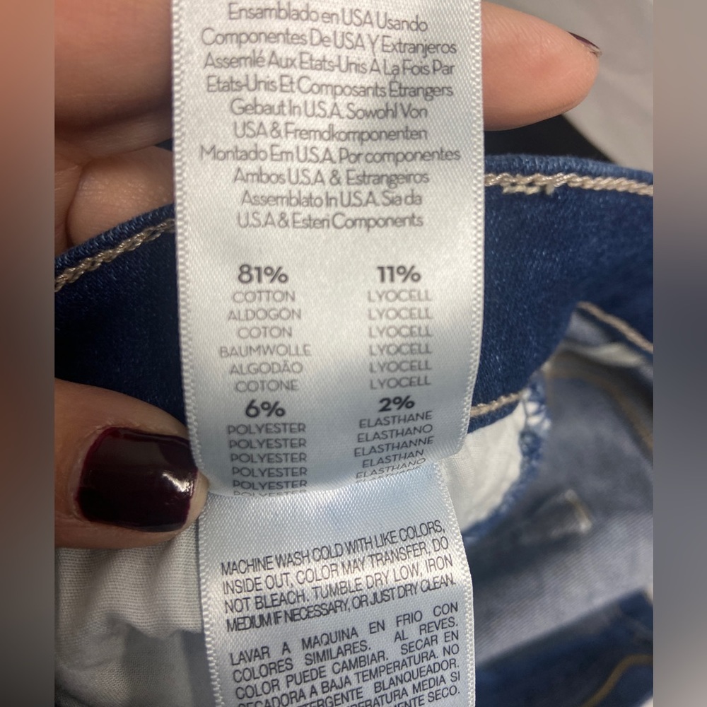 MOTHER Dark Blue Denim Jeans - Picture 13 of 14